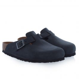 BIRKENSTOCK BOSTON/FUR 黒　24cm 9d40105ea08611e8811400155db7ad