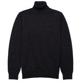 【新品】ムーンキャッスル⭐︎ WOOL HEAVY WEIGHT MOCKNECK Свитер Wool Heavyweight Turtleneck Charcoal японской марки