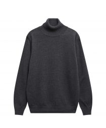 Свитер Heavyweight Merino Wool Turtleneck Dark Gray