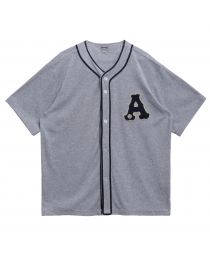 Рубашка Pile Baseball Ash Grey