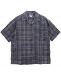 Рубашка Linen Open Collar Green