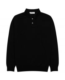 Свитер Wool Poloneck Black