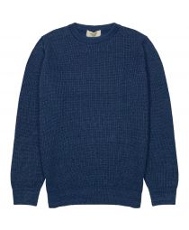 Свитер Cotton Heavyweight Crewneck V-Blue