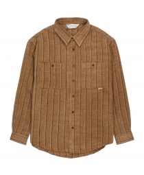 Рубашка Moleskin Stripe Brown