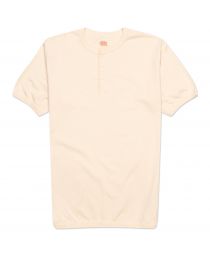 Футболка Flat Seam Heavyweight Henley Ecru