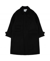 Пальто Wool Balmacaan Black