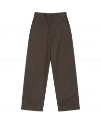 Брюки Wide Fit French Work Coffee Brown