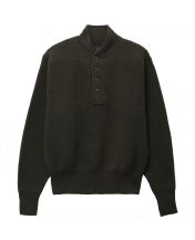 Свитер Army Button High Neck Dark Olive