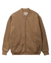 Толстовка Double Face Zip Mocha