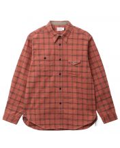 Рубашка Machine Age Check Salmon