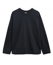 Лонгслив Flat Seam Heavy Weight Ink Black