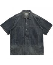 Рубашка US Army Denim Indigo Vintage Wash