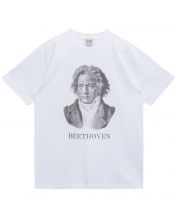 Футболка High Mesh Print Beethoven Off-White