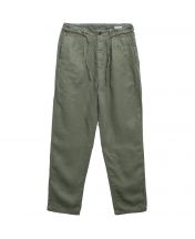Брюки Tapered 2-Tuck Linen Olive