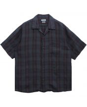 Рубашка Linen Open Collar Navy
