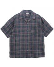 Рубашка Linen Open Collar Green
