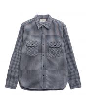 Рубашка SIN25-02W Cheese Heavy Flannel Indigo