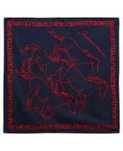 Бандана SJ-BANDANA-03 Horse Navy