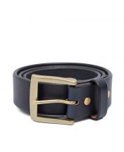 Ремень Indigo Dyed Kurozan Leather Gold