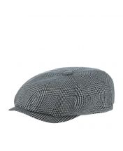 Кепка 6812401-227 8-Panel Silk/Cotton Glencheck Navy/Grey