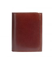 Портмоне Compact Cordovan Leather Chocolate