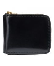 Портмоне Zip Cordovan Leather Black