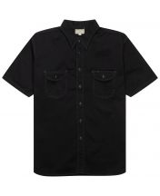 Рубашка Short Work Herringbone Black