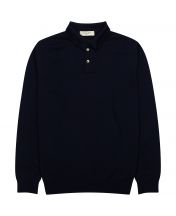 Свитер Wool Poloneck Navy