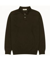 Свитер Wool Poloneck Dark Olive