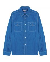 Рубашка Work Dye Chambray Blue