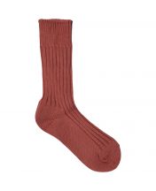 Носки ORG-01 Organic Ribbed Terracotta
