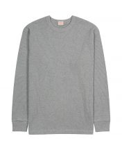Лонгслив Super Heavy Waffle Crewneck Heather Gray