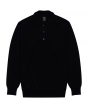 Свитер Superior Merino Polo Black