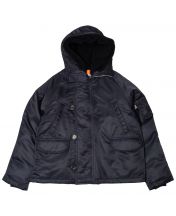Куртка N3-B Nylon Black