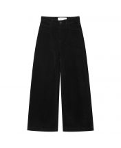 Брюки Wide Velvet Black