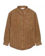 Рубашка Moleskin Stripe Brown