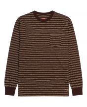 Лонгслив Multi Border Brown