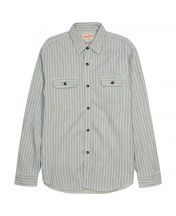 Рубашка Dobby Stripe Work Blue