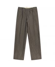 Брюки Striped Denim Gray