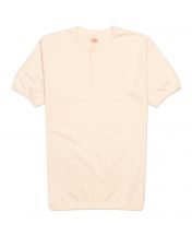 Футболка Flat Seam Heavyweight Henley Ecru