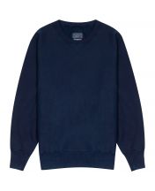 Толстовка Crewneck Organic Cotton Hand Dyed Indigo