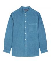 Рубашка Stand Up Collar Pure Indigo