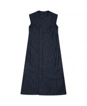 Платье Herringbone Mix Khurta Indigo