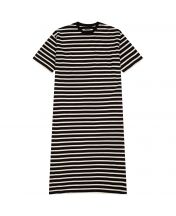 Платье Striped Pocket Black