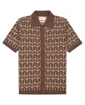 Кардиган Zigger Palm Tree Dark Brown
