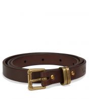 Ремень Narrow Leather Chocolate