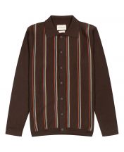 Кардиган Zigger Kuki Stripe/Slate Brown
