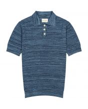Поло Renard Waffle Navy Iris/Allure Blue