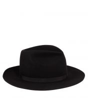 Шляпа Fur Wool Fedra Black