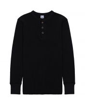 Лонгслив Mega Thermal Henley Neck Black